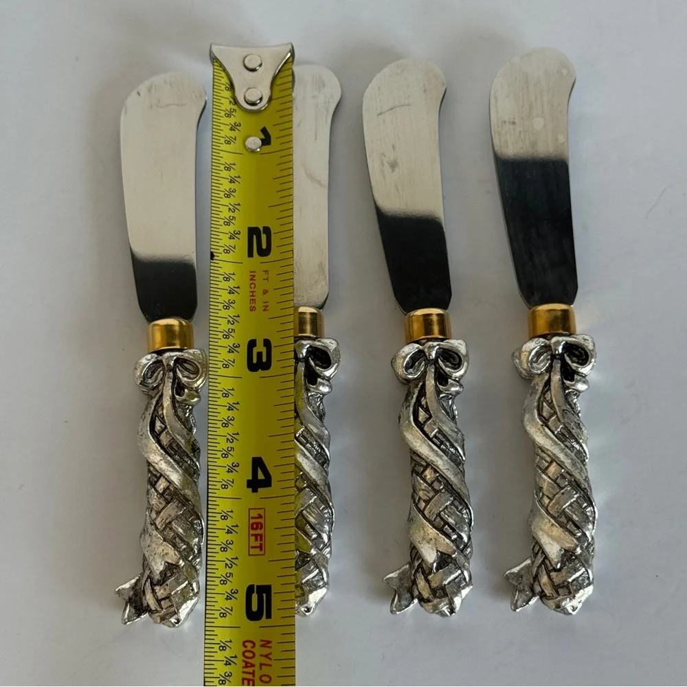 Vintage Arthur Court Weave Spreaders set of 4